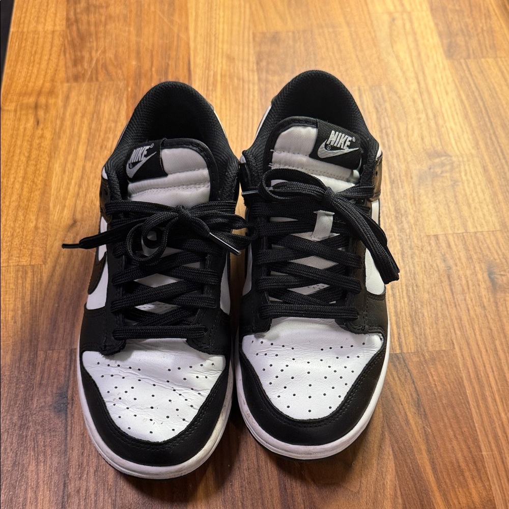 Nike Unisex Panda Black and White Low-Top Sneakers